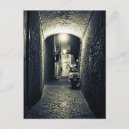 Scooter i Italien Vykort