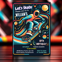 Scooter Jump Zon Skateboarding 13:e födelsedagen