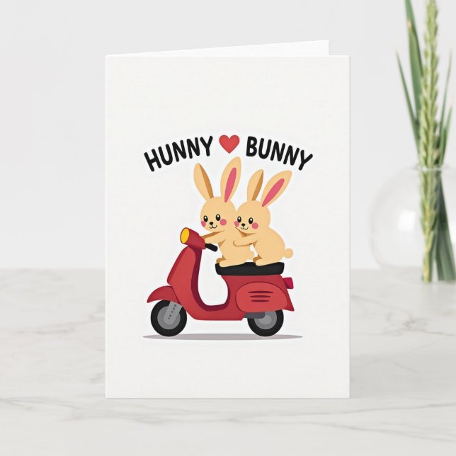 Scooter Kärlek Vänskap Kort (Framsida)