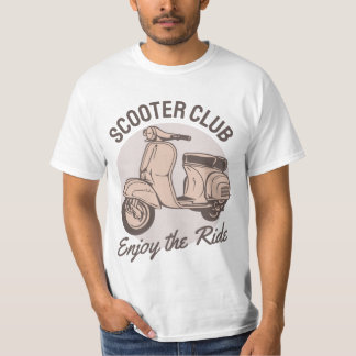 Scooter Klubb Manar fraktant-Shirt T Shirt