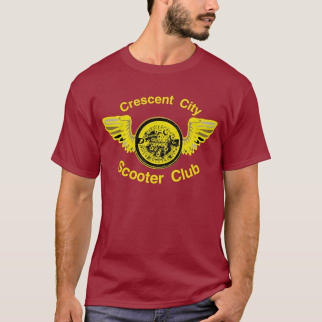 Scooter-Klubben: Crescent City T-shirt (Framsida)