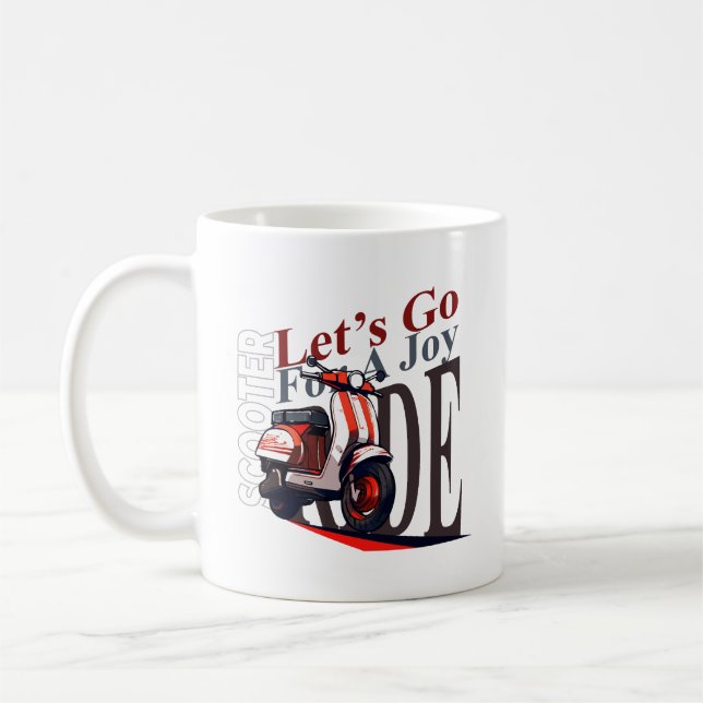 Scooter kom iväg kaffemugg (Vänster)