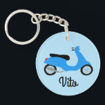 Scooter Moped Motorcle ANPASSNINGSBAR<br><div class="desc">Anpassa den här söta nyckelkedjan med din egen text,  ditt namn eller något annat du gillar. Få redot att slå vägen med den här roligten,  hand plockade av mig för dig! Kolla min butik efter massor av matchande artiklar och mer färg!</div>