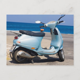 Scooter på stranden Efesos, Turkiet Vykort
