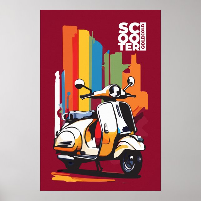 Scooter Poster (Framsidan)