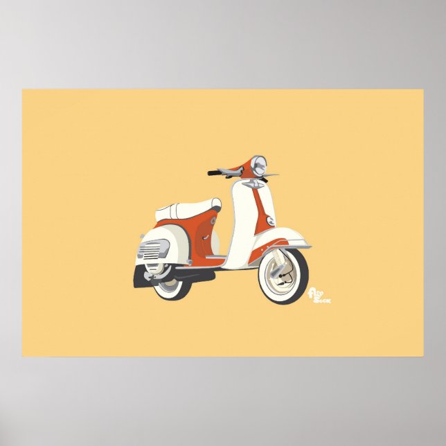 Scooter Poster (Framsidan)