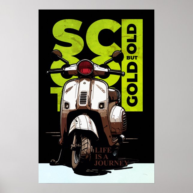 Scooter Poster (Framsidan)
