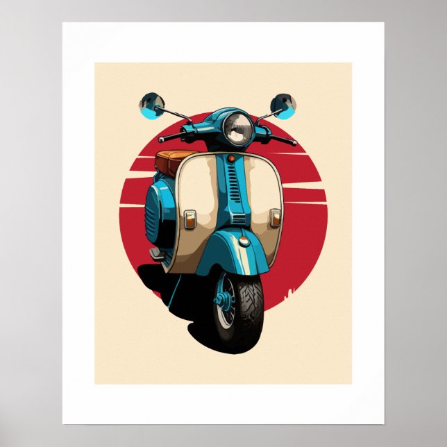 Scooter Poster (Framsidan)