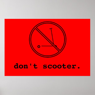 Scooter Poster