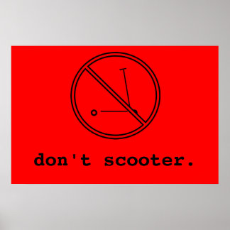 Scooter Poster