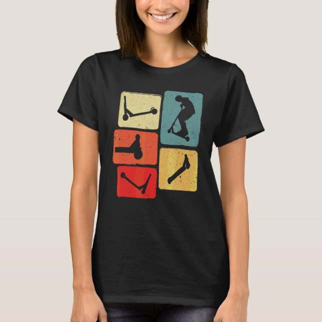 Scooter Ram Kick Scooter T Shirt (Framsida)