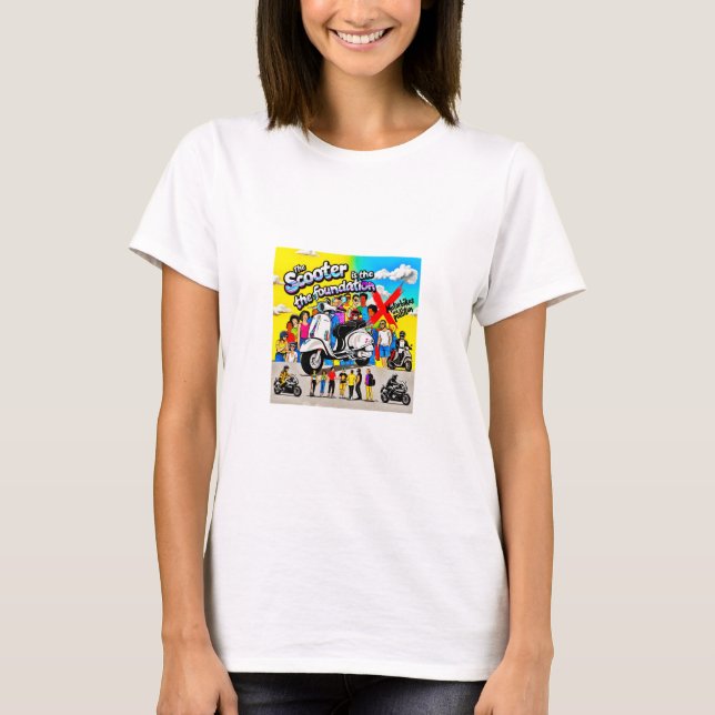 Scooter Revolution: Roligtens stiftelse T Shirt (Framsida)