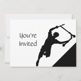 Scooter Roligt Park Party Inbjudan