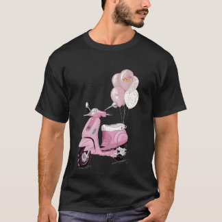 Scooter Rosa scooter _av Leamini20_ T Shirt