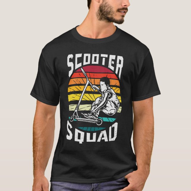 Scooter Squad T Shirt (Framsida)