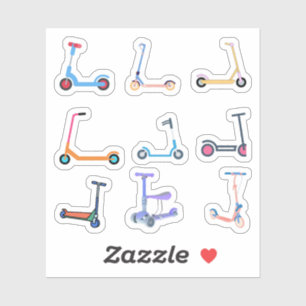 Scooter Stickers Klistermärken