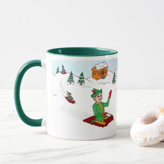 Scooter the Elf-mugg Mugg (Med munk)