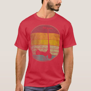 Scooter Wheel Leksak Electric Gift Retro Stil Vint T Shirt