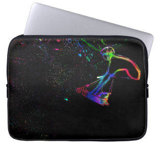 Scootering i rymden - Scooter Boy Laptop sleeve