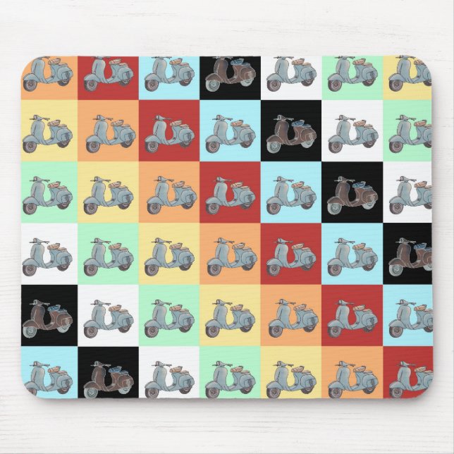 Scooters Mousepad Musmatta (Framsidan)