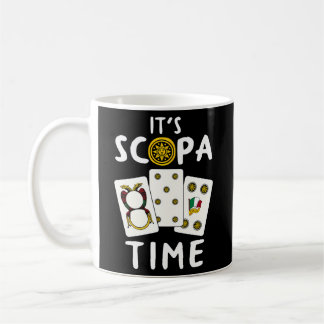 Scopa Italipa-spel - skottpaspelare Kaffemugg