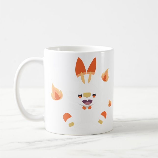 Scorbunny Kaffemugg (Vänster)