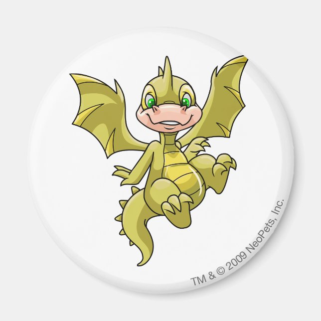 Scorchio Gult Magnet (Framsidan)