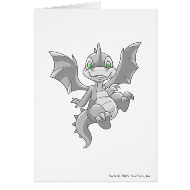 Scorchio silver hälsningskort (Framsidan)