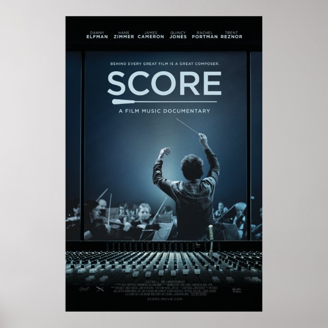 SCORE Baton Poster med Epicleff Media (Framsidan)