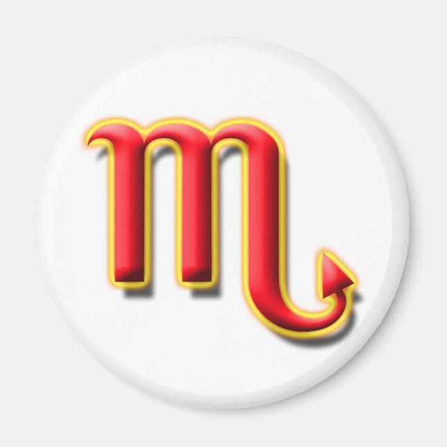 Scorpio #1 Magnet (Framsidan)