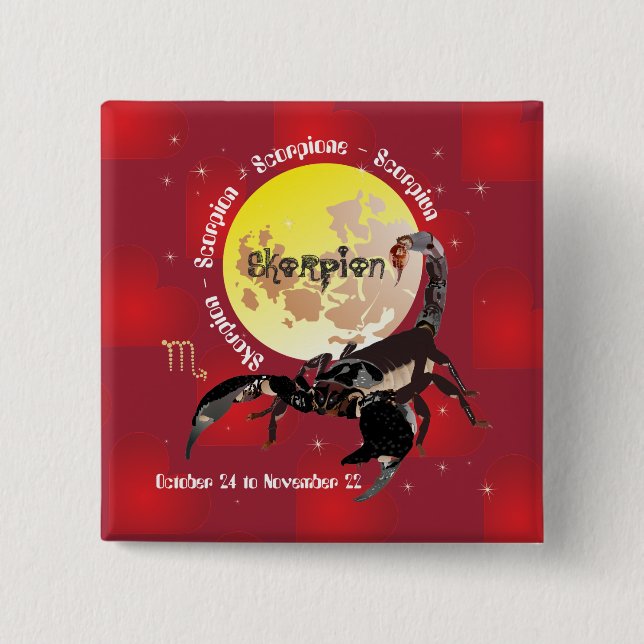 Scorpio 24-22 november Button Knapp (Framsida)