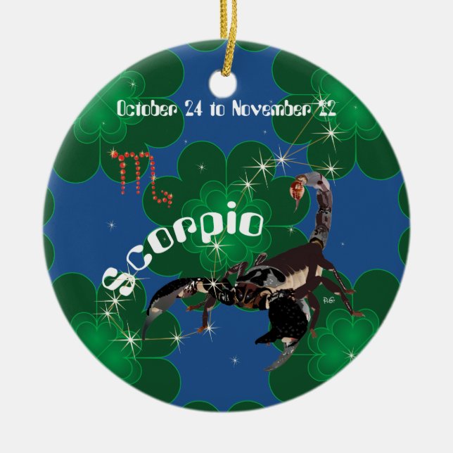 Scorpio 24-22 november Ornament (Framsidan)