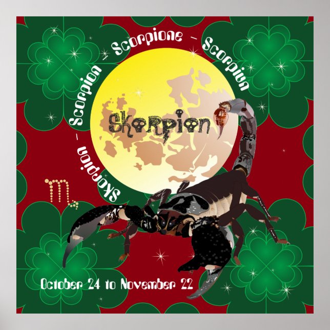 Scorpio 24-22 november Poster (Framsidan)