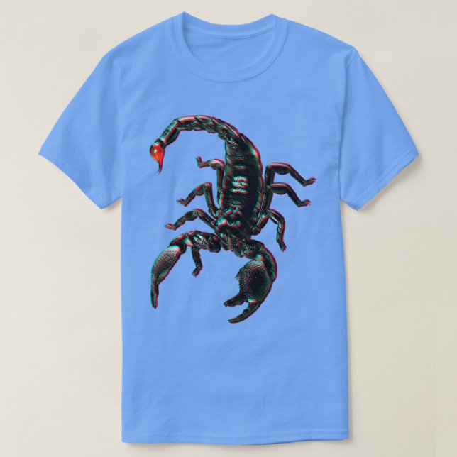 Scorpio 3D-design 01 T Shirt (Design framsida)