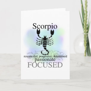 Scorpio About You Kort