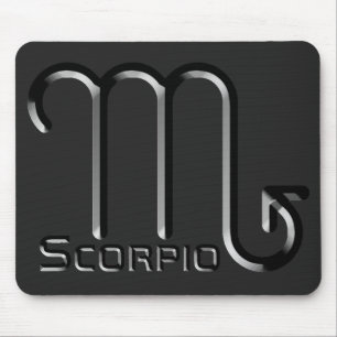 SCORPIO, Abstrakt utformning av Zodiac-signalen. Musmatta
