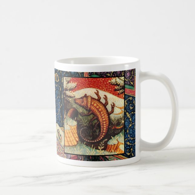 Scorpio Ancient Zodiac Sign Astrology Coffee Kopp (Höger)