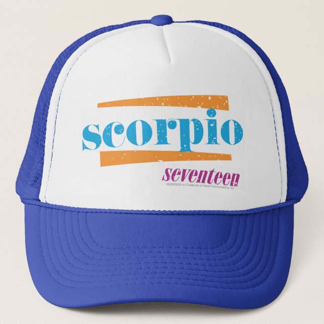 Scorpio Aqua Keps (Framsida)
