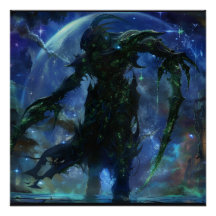 Scorpio (Assassin) Zodiac Sign Gudom Poster