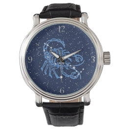 Scorpio Astrological Sign and Constellation Armbandsur
