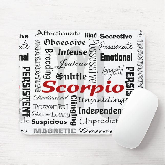 Scorpio Astrology Horoscope Zodiac Traits Collage Musmatta (Med mus)