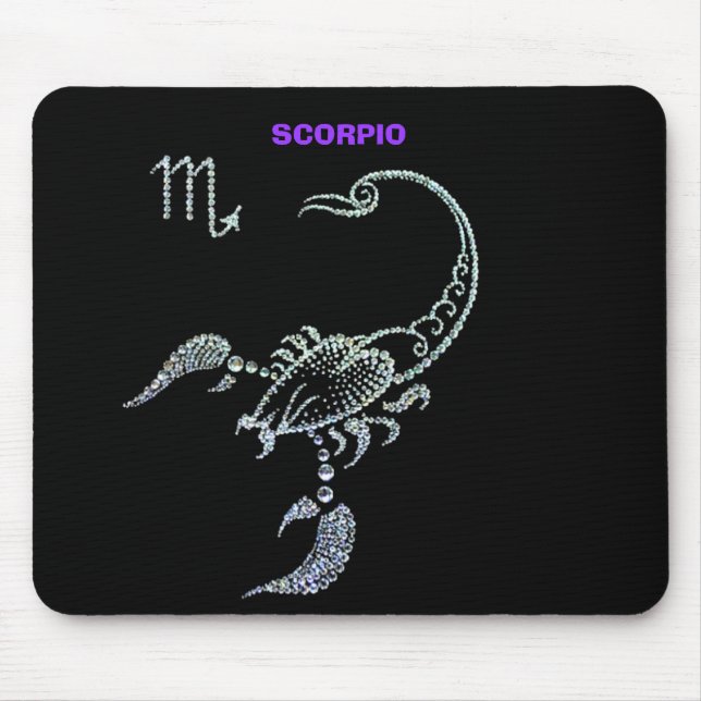 Scorpio Astrology Mousepad Musmatta (Framsidan)