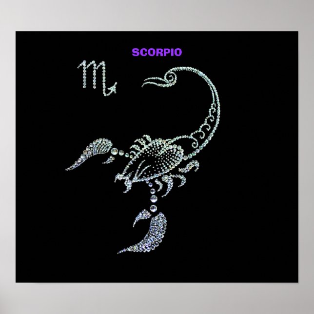 Scorpio Astrology Poster (Framsidan)