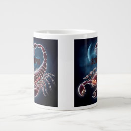 Scorpio astrology-tecken jumbo mugg