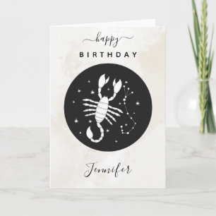 Scorpio Astrology Zodiac Stjärntecken Horoscope Ch Kort