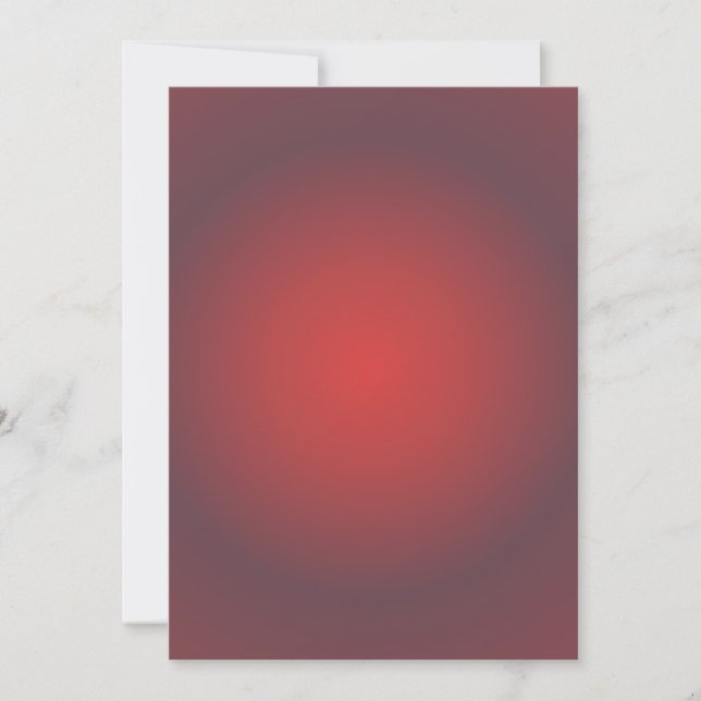 Scorpio Aura Gradient Zodiac, Red Aura Gradient Julkort (Framsida)