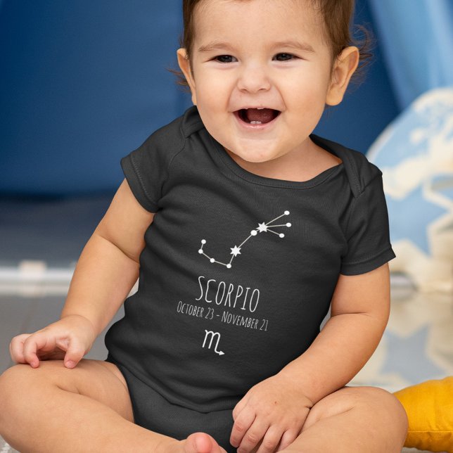 Scorpio Birth-tecken | Zodiac Constellation T Shirt (Skapare uppladdad)