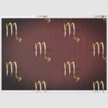 Scorpio Birthday Färg Wrap