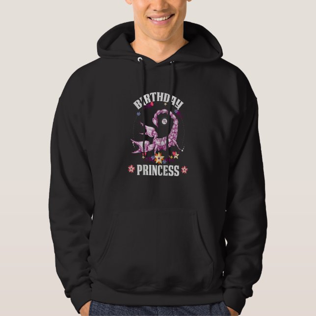 Scorpio Birthday Princess Hoodie (Framsida)