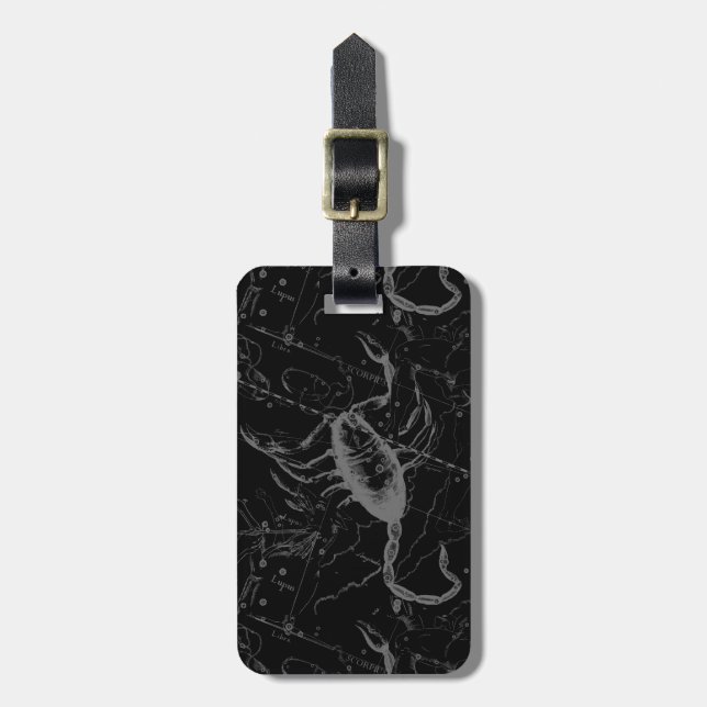 Scorpio Constellation by Hevelius 1690 Bagagebricka (Vertikal Framsida)